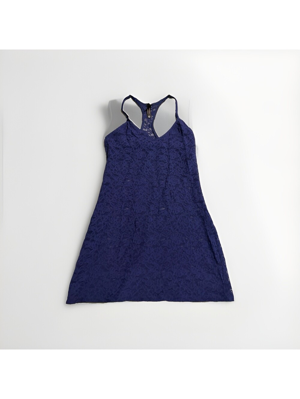 Victoria's Secret The Lacie Mesh Lace Slip Lingerie Blue Medium